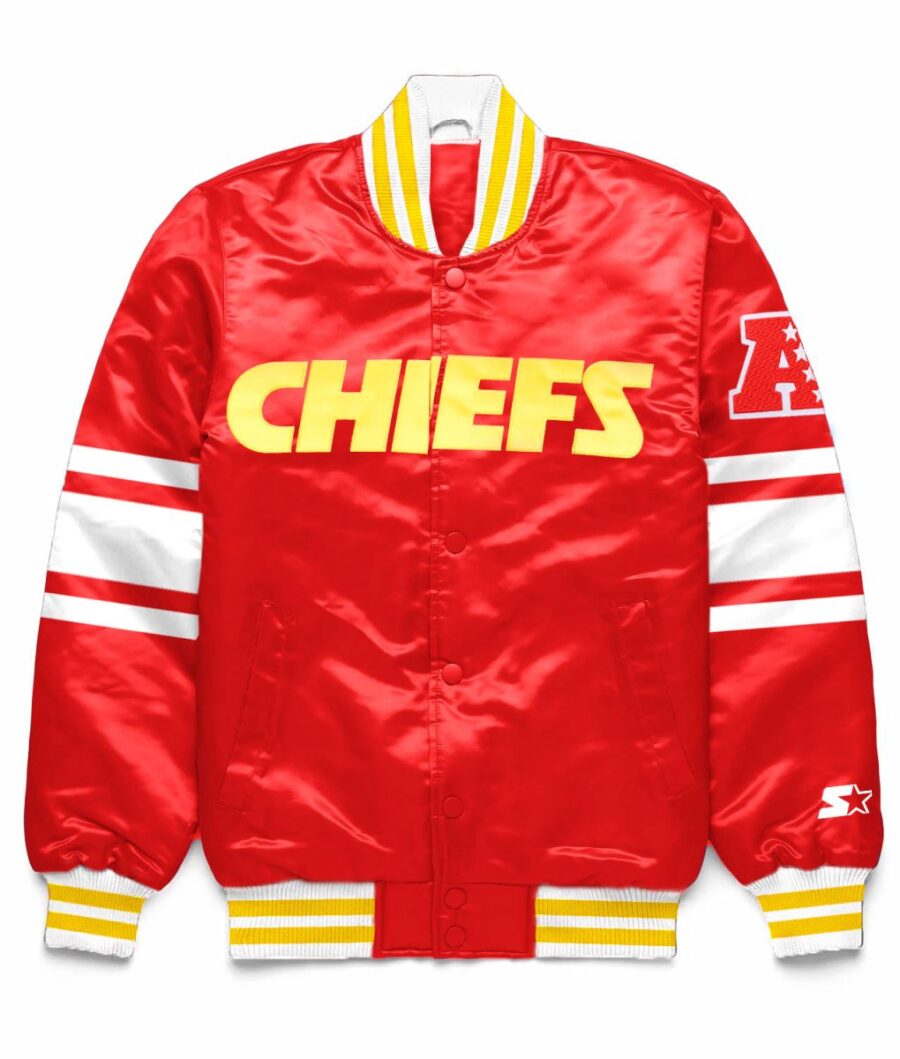 NFL Cheerleaders Kansas City Chiefs Satin Jacket