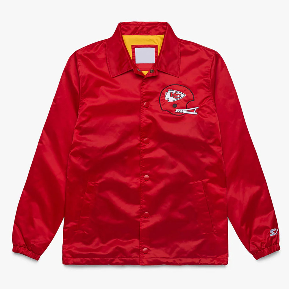 Kansas City Chiefs Coach Red Jacket 1 Kansas City Chiefs Coach Red Jacket