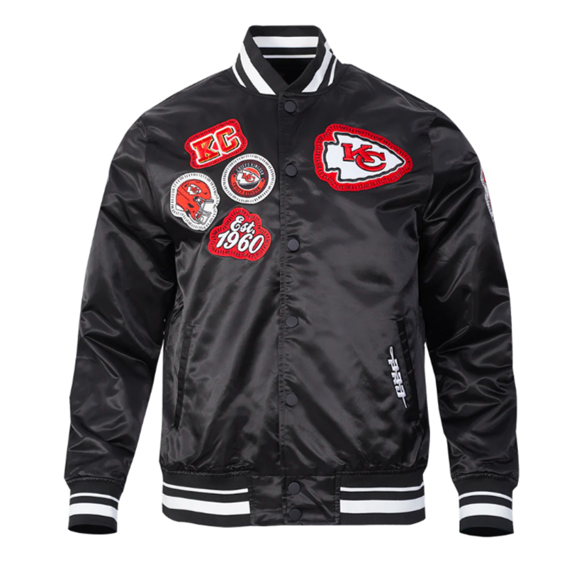 Kansas City Chiefs Pro Standard Satin Jacket - Trendy Leather Jackets
