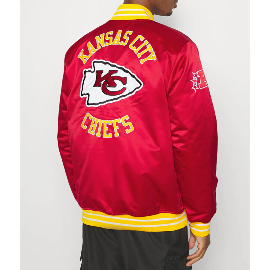 Alternative view of Kansas City Chiefs Training Satin Jacket