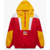 Homage X Starter Chiefs Pullover Jacket - Trendy Leather Jackets