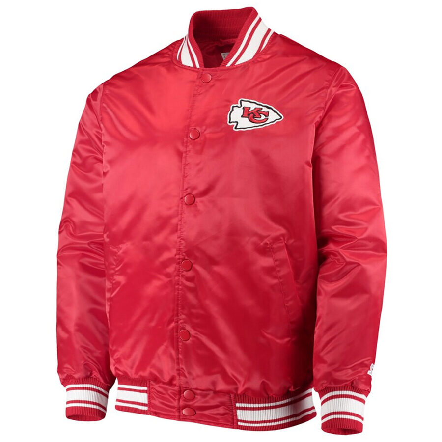 NFL kansas City Chiefs Locker Room Satin Jacket