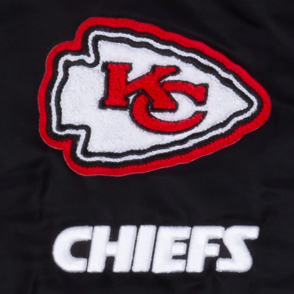 Kansas City Chiefs Logo Select Black Jacket 3 Kansas City Chiefs Logo Select Black Jacket - Image 3