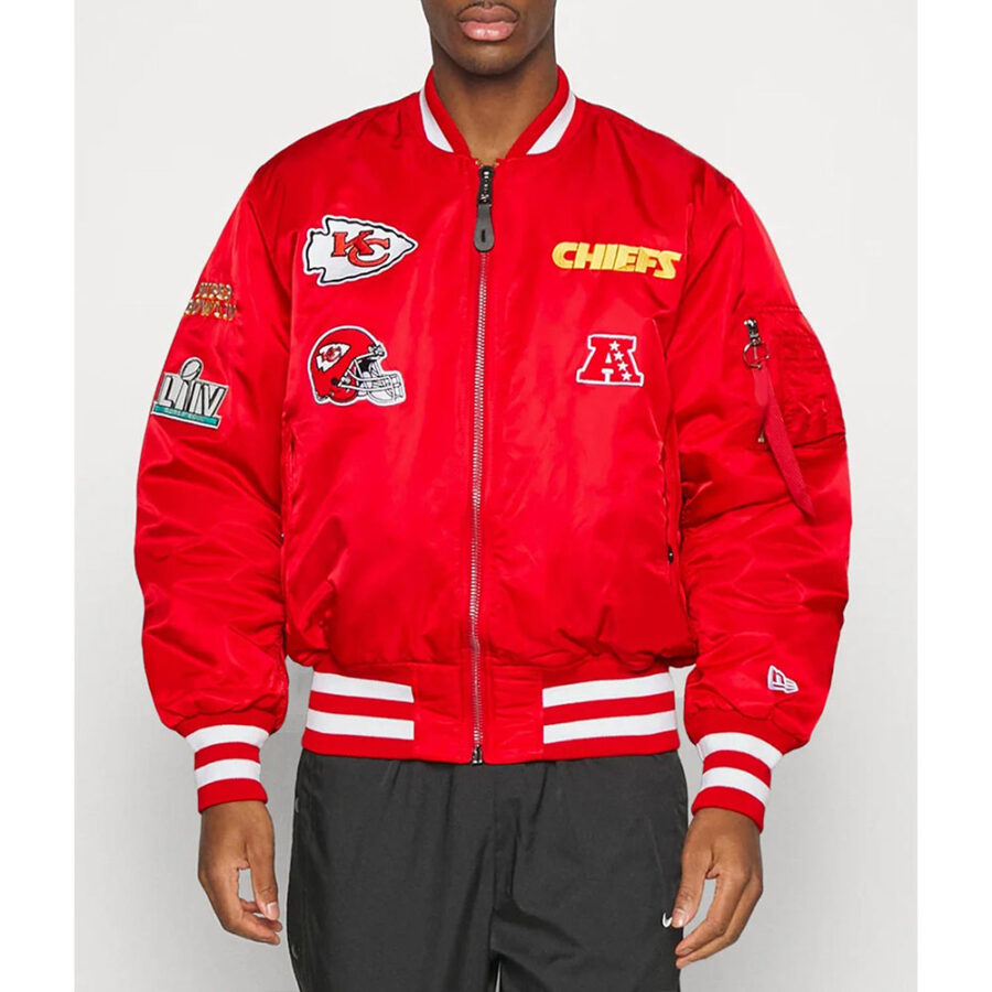 kansas City Chiefs Ma 1 Bomber Jacket