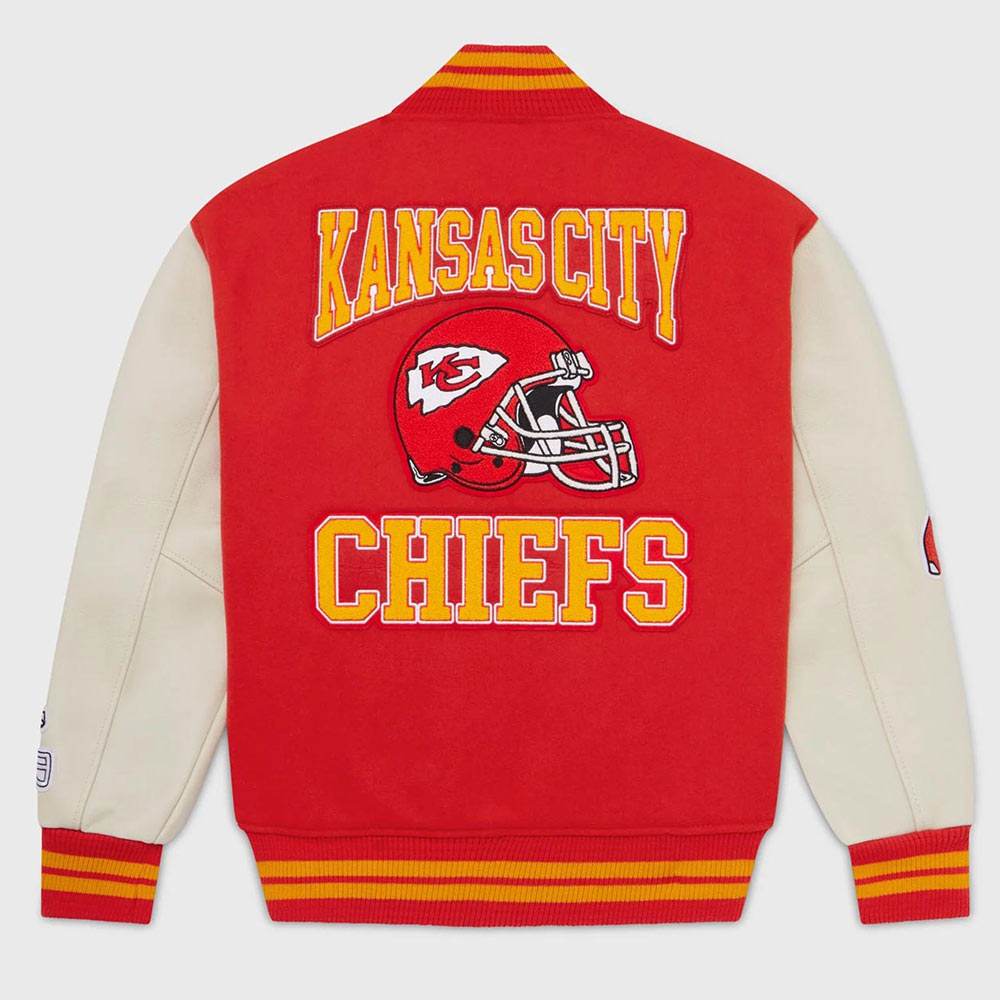 Nfl Kansas City Chiefs Ovo Varsity Jacket 2 Nfl Kansas City Chiefs Ovo Varsity Jacket - Image 2