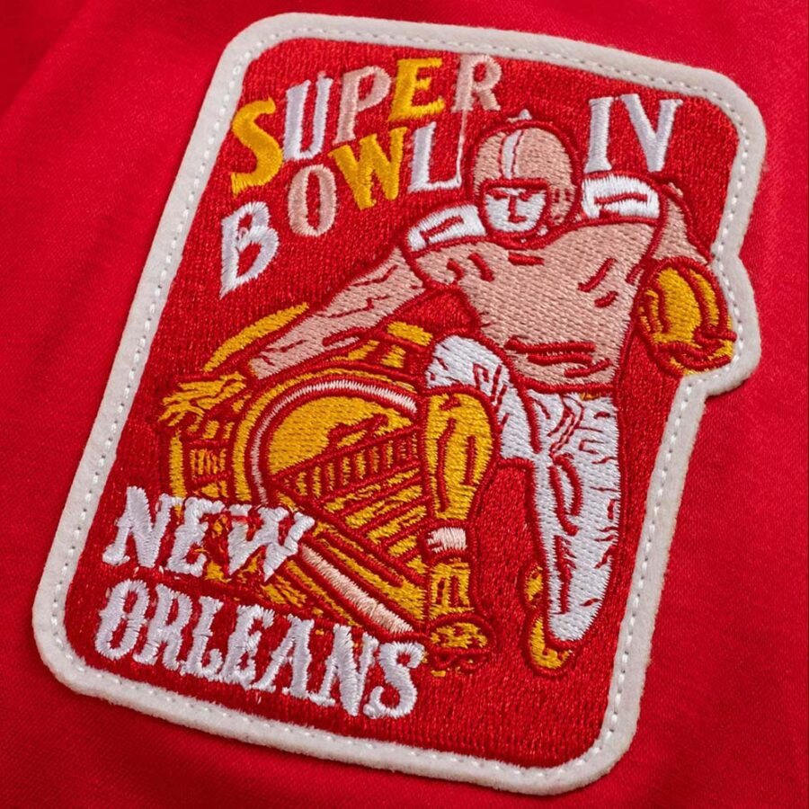 Kansas City Chiefs Red Windbreaker Jacket 7 Kansas City Chiefs Satin Windbreaker