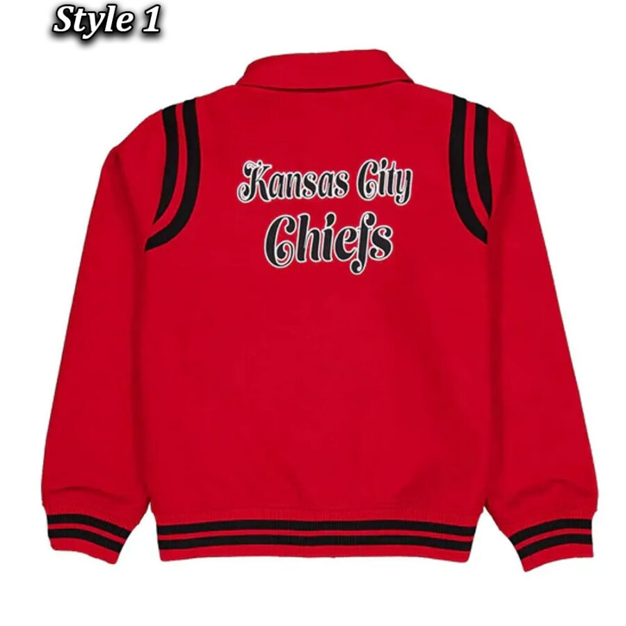 Kansas City Chiefs Jacket Teddy Varsity Jacket 6 Kansas City Chiefs Sport Night Teddy Varsity Jacket 1