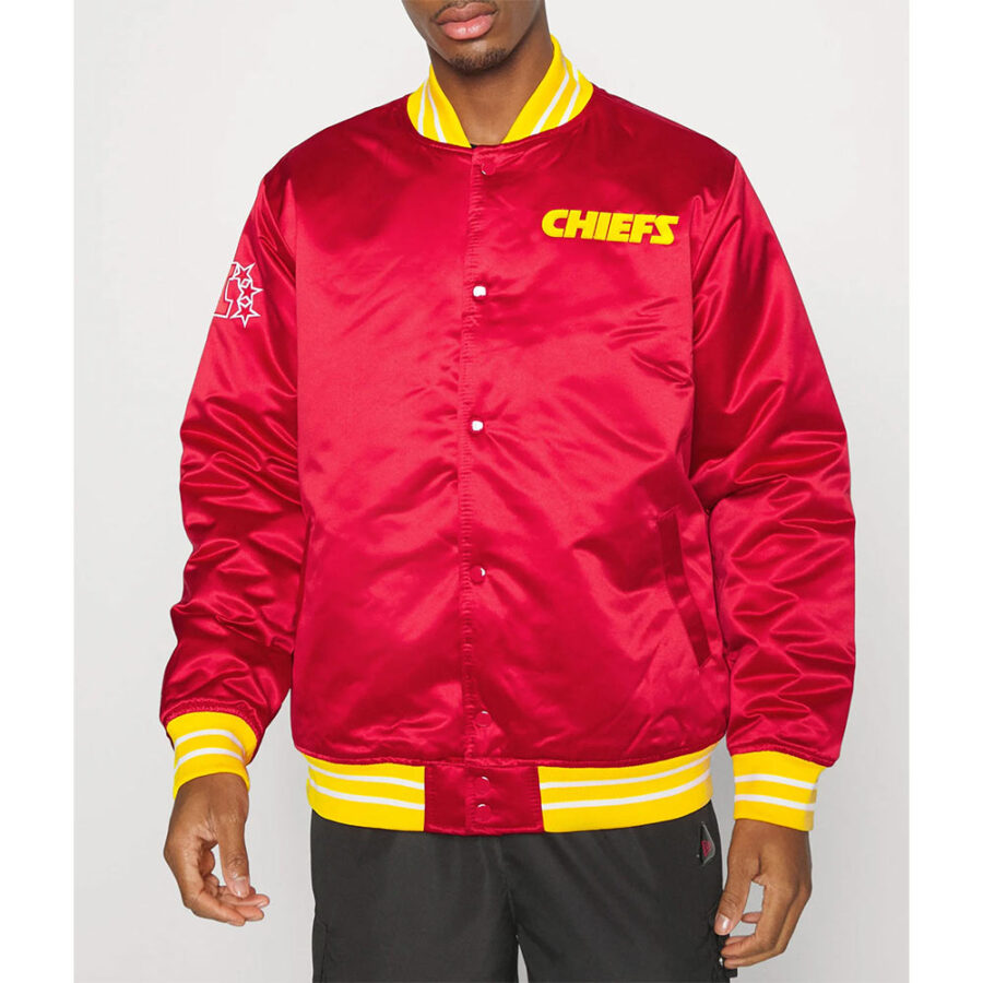 Kansas City Chiefs Training Satin Jacket