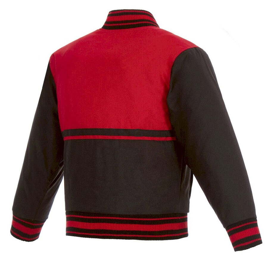 Alternative view of Black/Red Super Bowl City Chiefs Youth Jacket