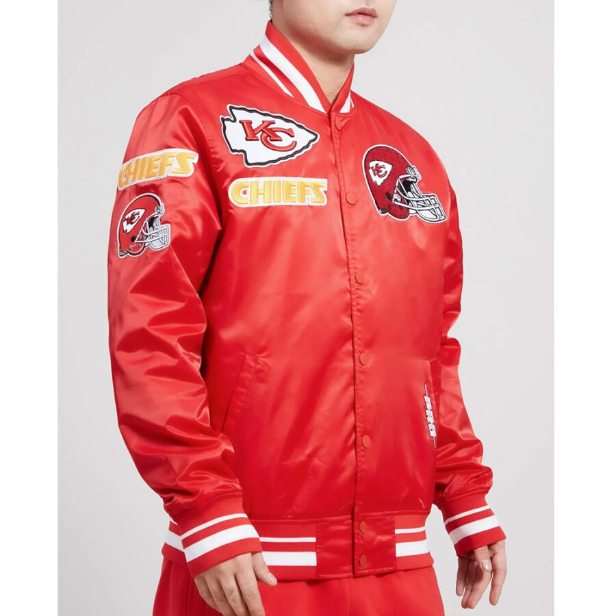 Mash Up Kansas City Chiefs Red Jacket