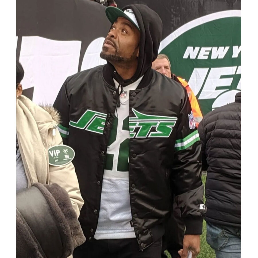 Men'S Nfl Method New York Jets Jacket 18 Method Man New York Jets Jacket