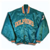 90s Miami Dolphins Satin Jacket