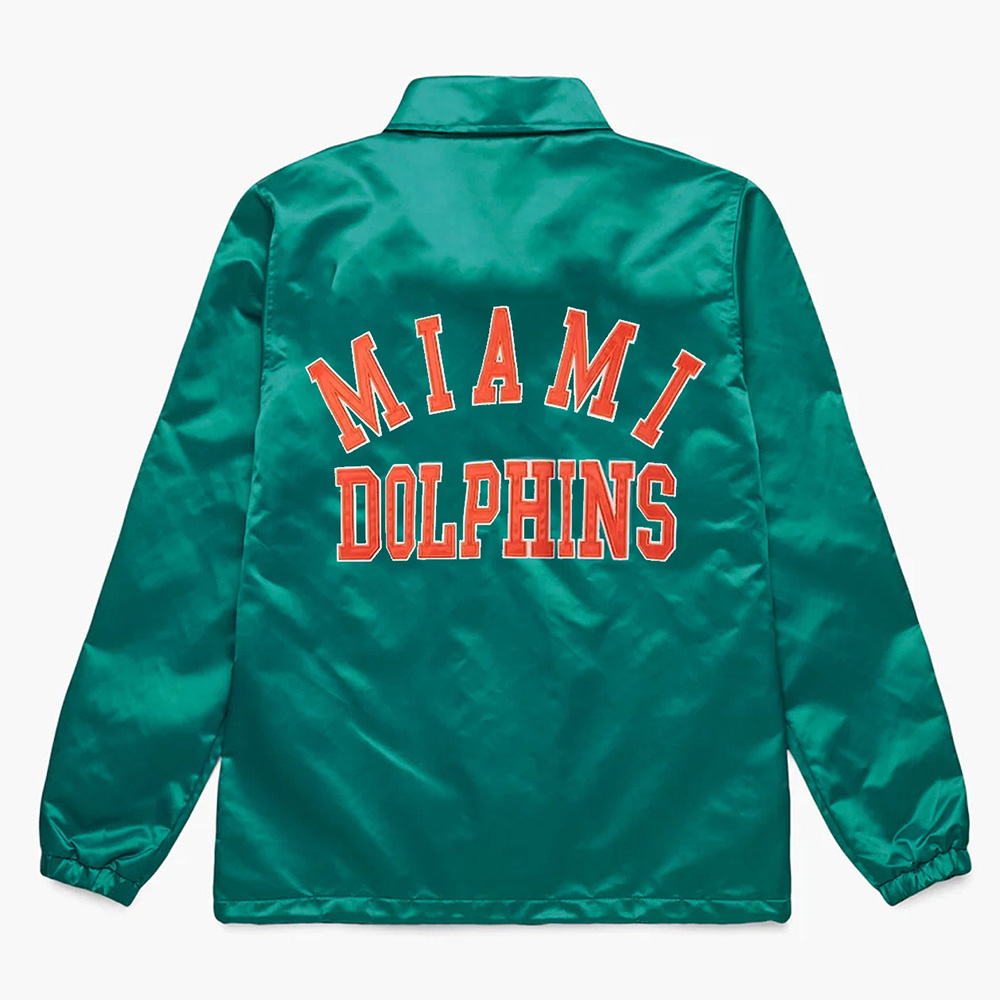 Men'S Miami Dolphins Performance Jacket 2 Men'S Miami Dolphins Performance Jacket - Image 2