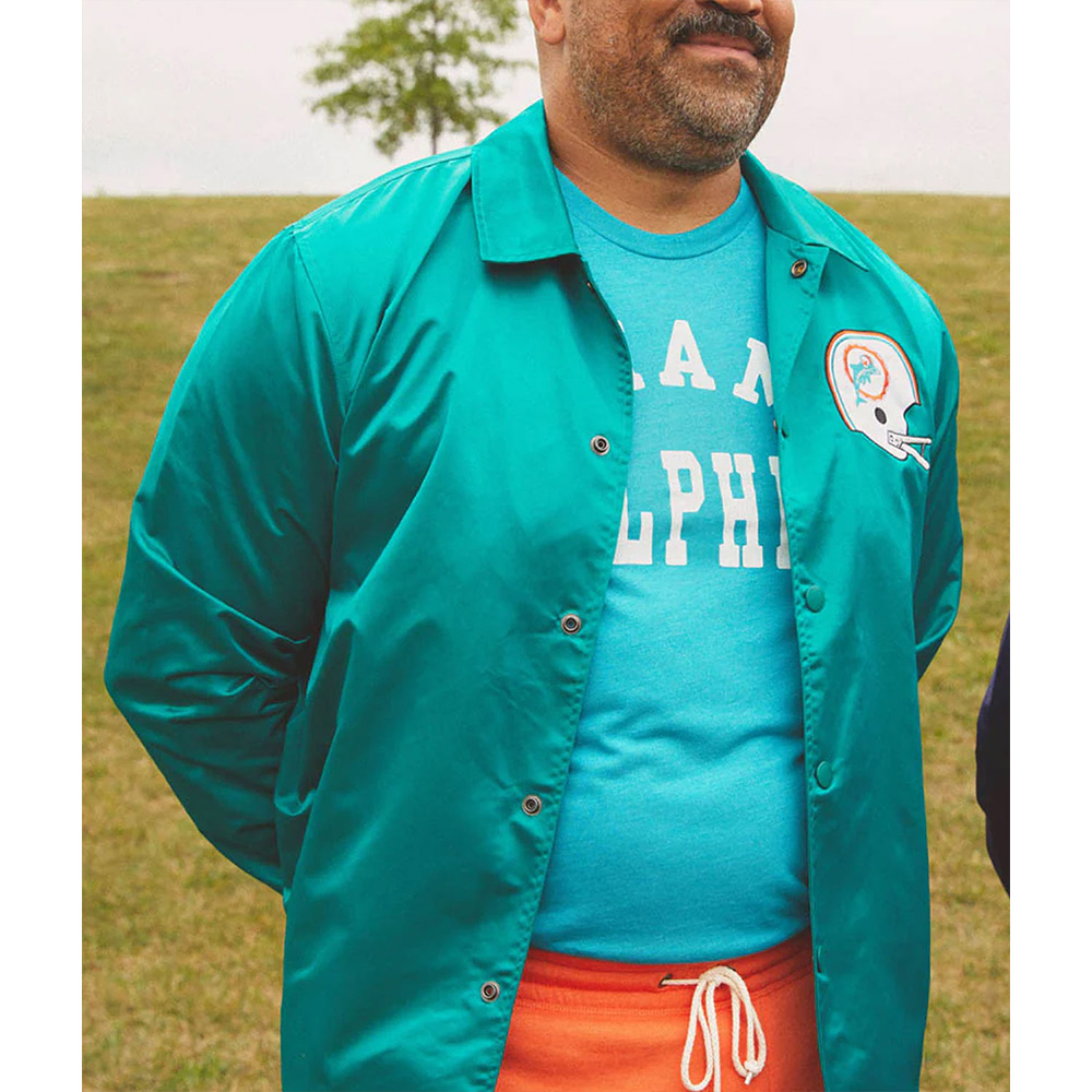 Men'S Miami Dolphins Performance Jacket 4 Men'S Miami Dolphins Performance Jacket - Image 4
