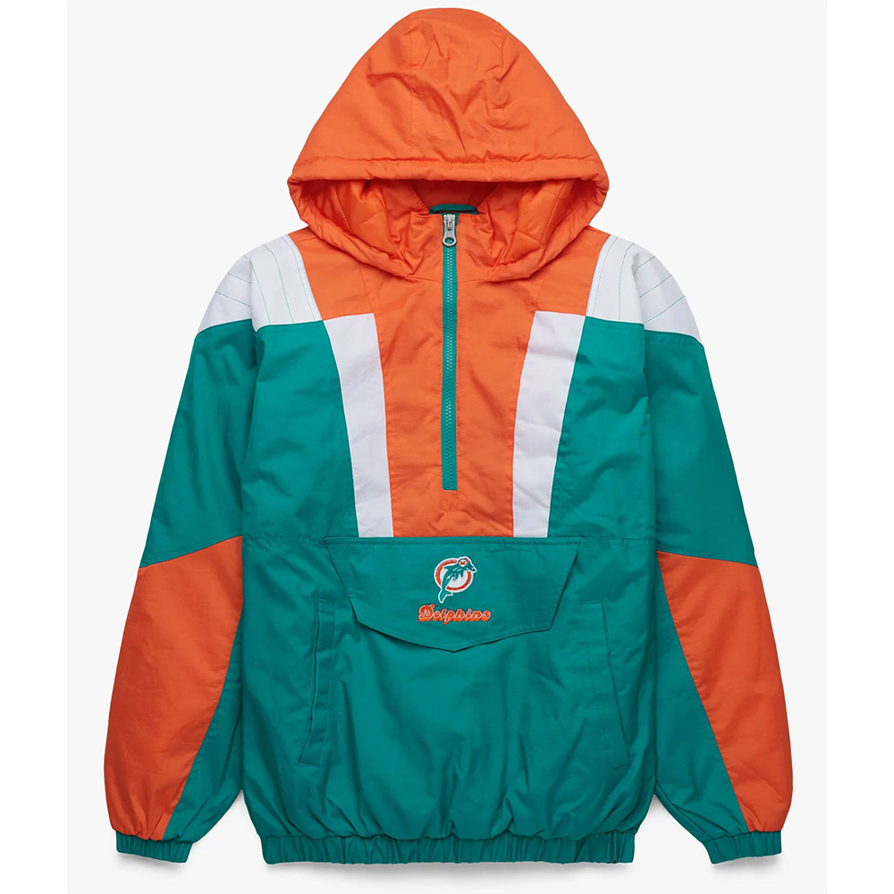 Nfl Miami Dolphins Pullover Jacket 1 Nfl Miami Dolphins Pullover Jacket