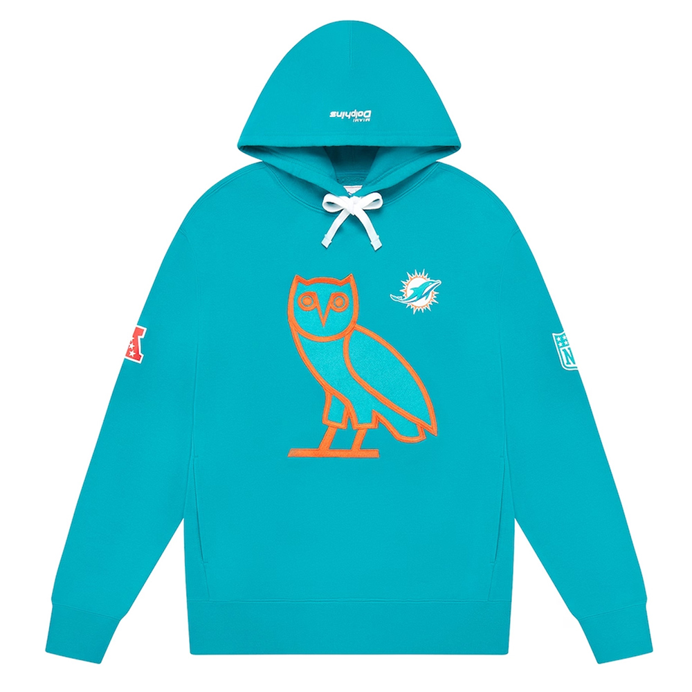 Nfl Miami Dolphins Ovo Hoodie 1 Nfl Miami Dolphins Ovo Hoodie