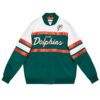 NFL Miami Dolphins Script Heavyweight Satin Jacket