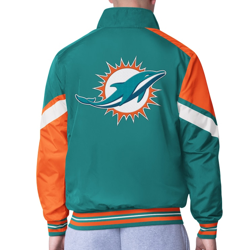 Alternative view of NFL Miami Dolphins Strong Arm Jacket