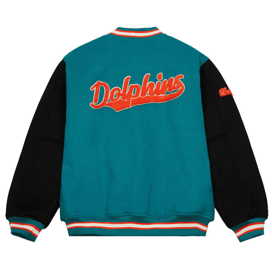 Alternative view of NFL Miami Dolphins Team Legacy Varsity Jacket