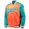 NFL Tradition Miami Dolphins Satin Jacket