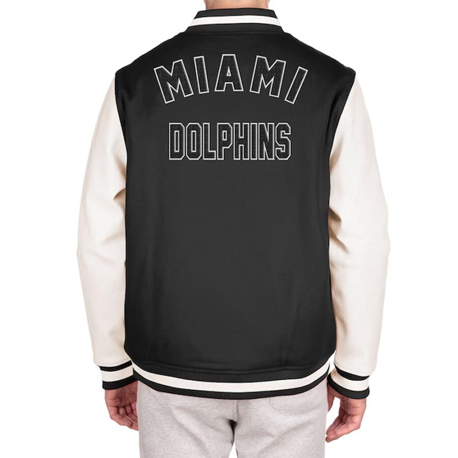 Alternative view of Miami Dolphins Third Varsity Jacket
