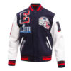 NFL New England Patriots Mashup Varsity Jacket