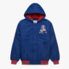 New England Patriots Blue Hooded Jacket