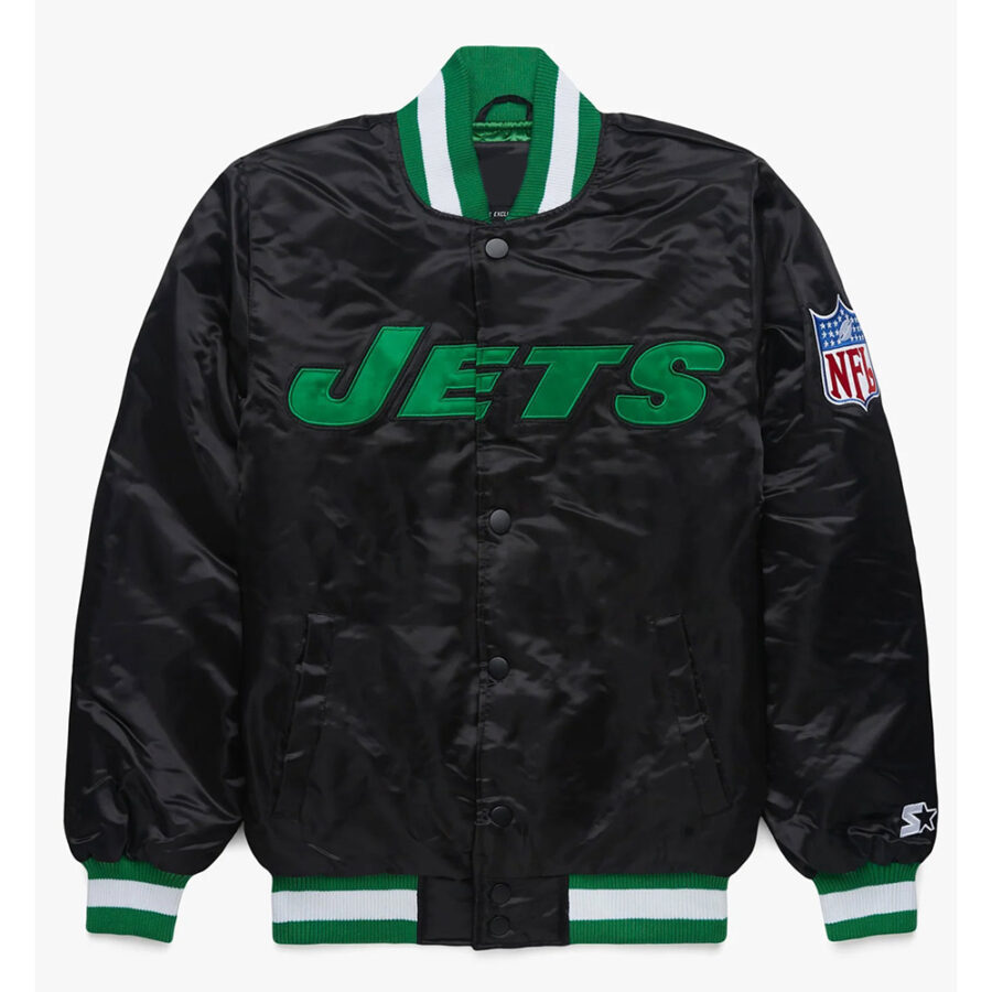 NFL New York Jets Blackout Jacket