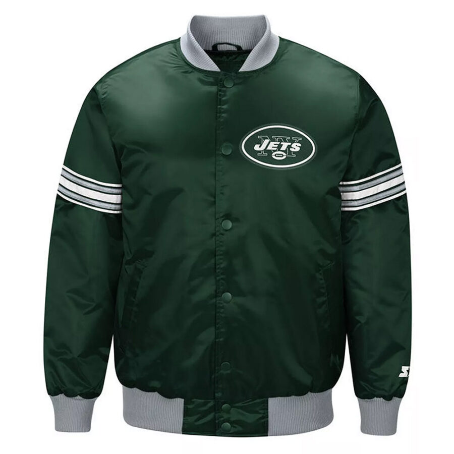 NFL New York Jets Draft Pick Satin Jacket