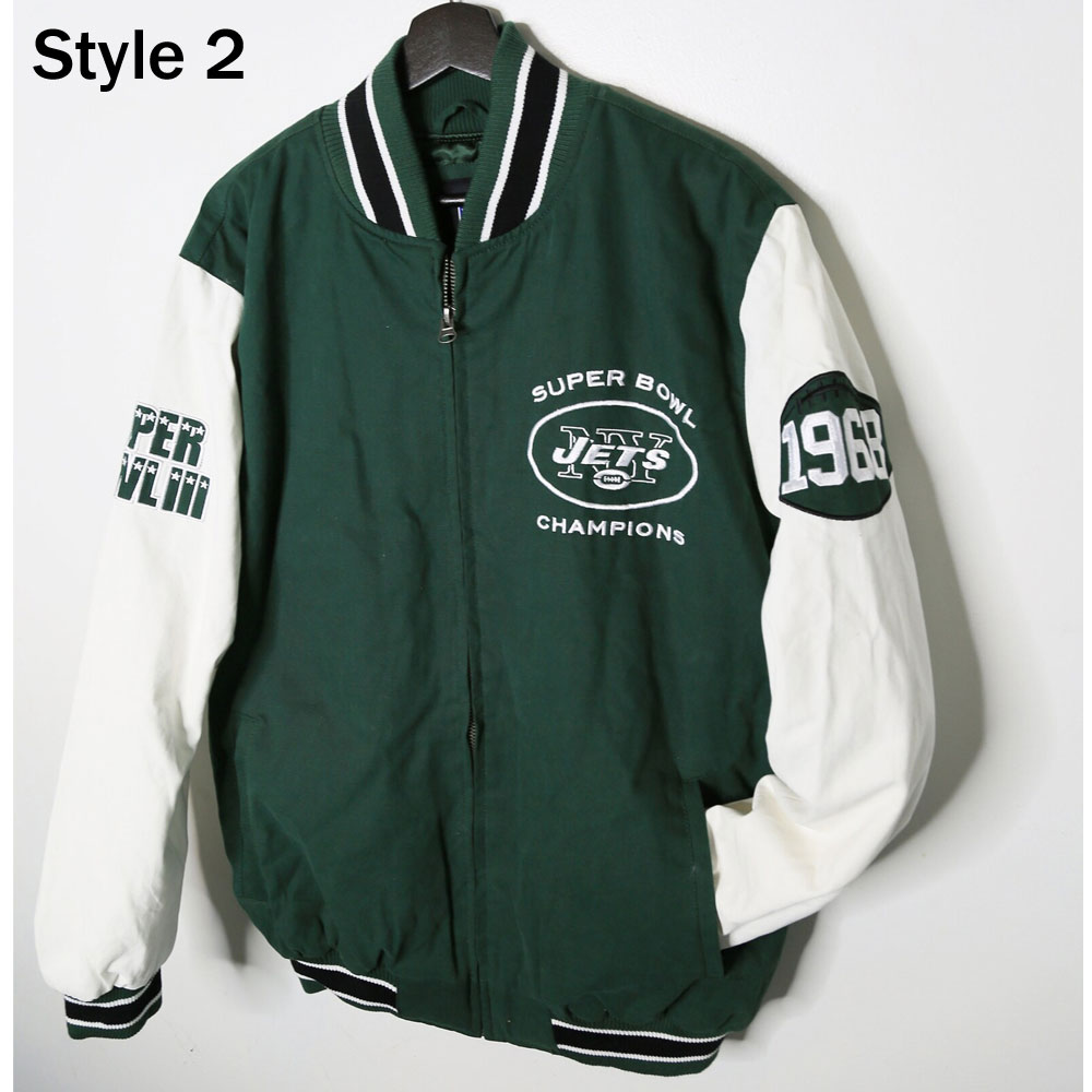 Nfl Ny Jets Super Bowl Varsity Jacket 5 Nfl Ny Jets Super Bowl Varsity Jacket - Image 5