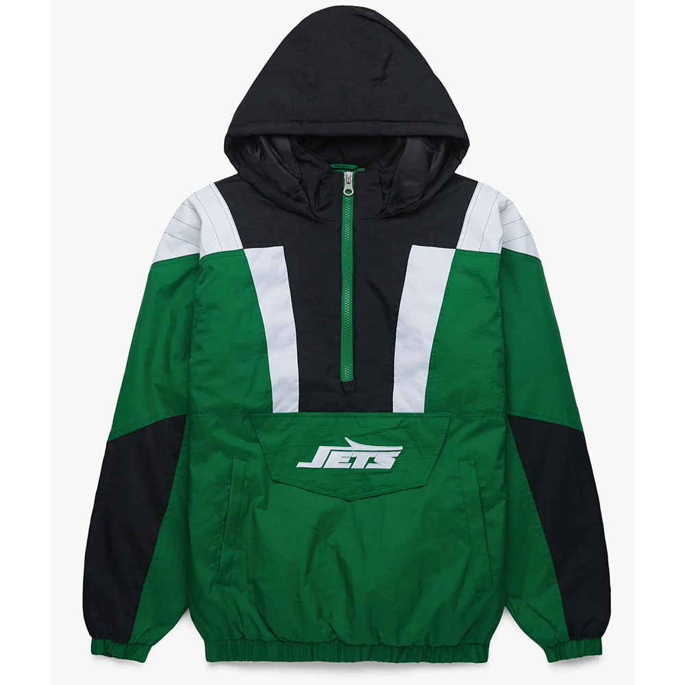 Nfl New York Jets Pullover Jacket 1 Nfl New York Jets Pullover Jacket