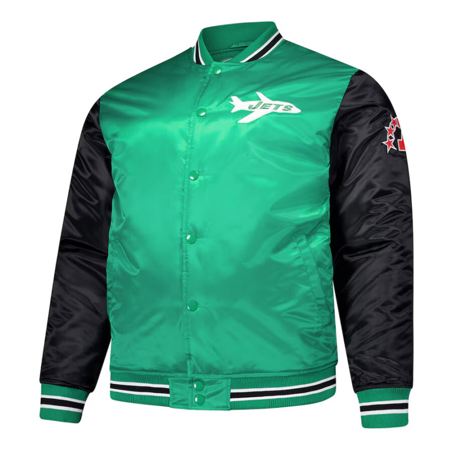 NFL NY Jets Kelly Satin Jacket