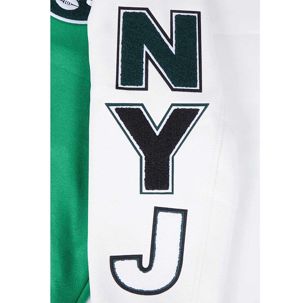 Nfl New York Jets Tail Varsity Jacket 6 Nfl New York Jets Tail Varsity Jacket - Image 6