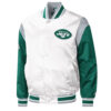NFL New York Jets Warm Up Satin Jacket