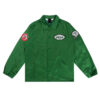 NFL NY Jets Windbreaker Green Satin
