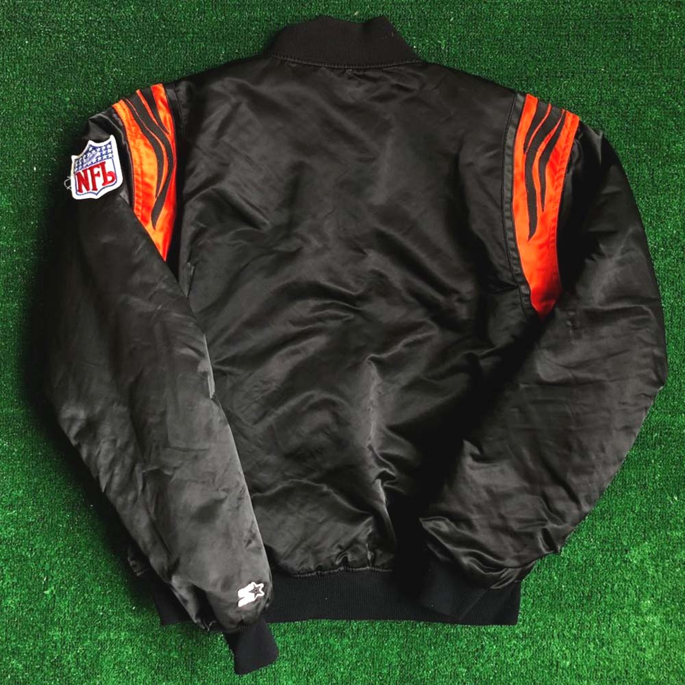 90'S Vintage Cincinnati Bengals Satin Jacket 10 90'S Vintage Cincinnati Bengals Satin Jacket - Image 10
