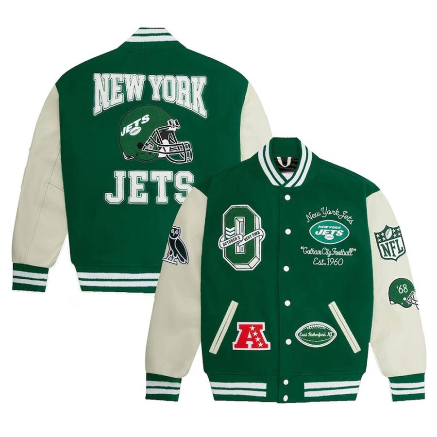 Ovo Ny Jets Green Jacket
