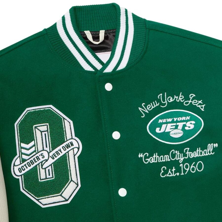 Ovo Ny Jets Varsity Jacket