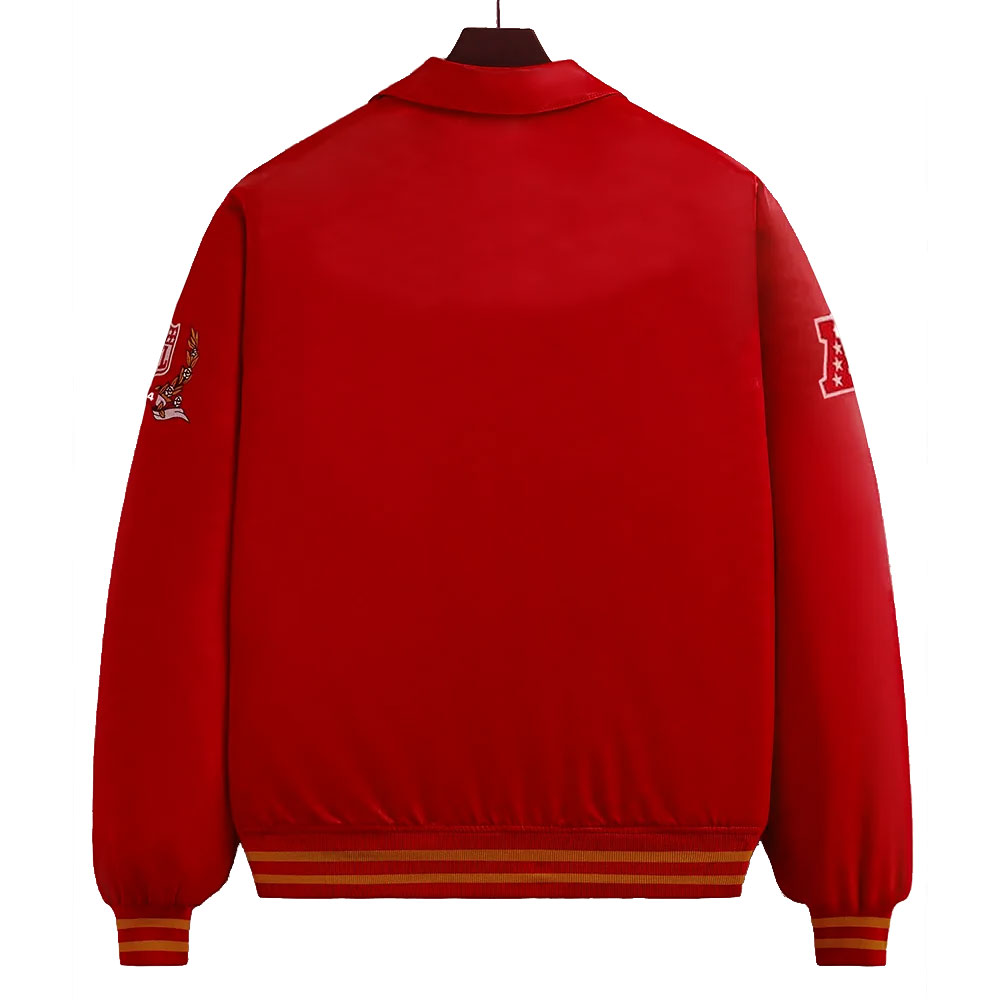 Kansas City Chiefs Race Red Jacket 2 Kansas City Chiefs Race Red Jacket - Image 2