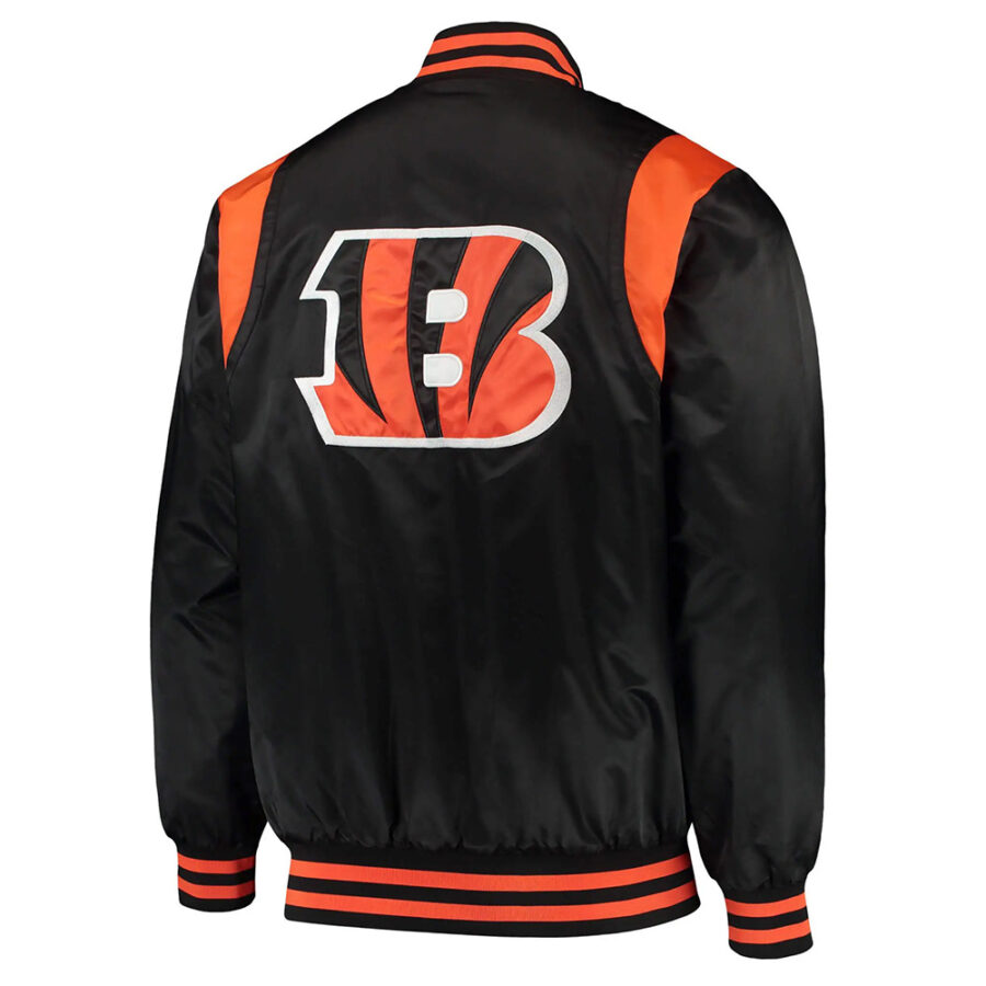 Alternative view of Cincinnati Bengals Prime Time Satin Jacket