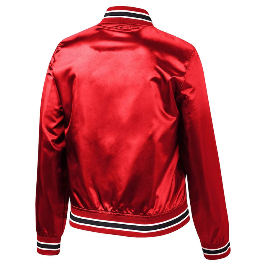 Alternative view of Womens Chiefs Lightweight Satin Jacket