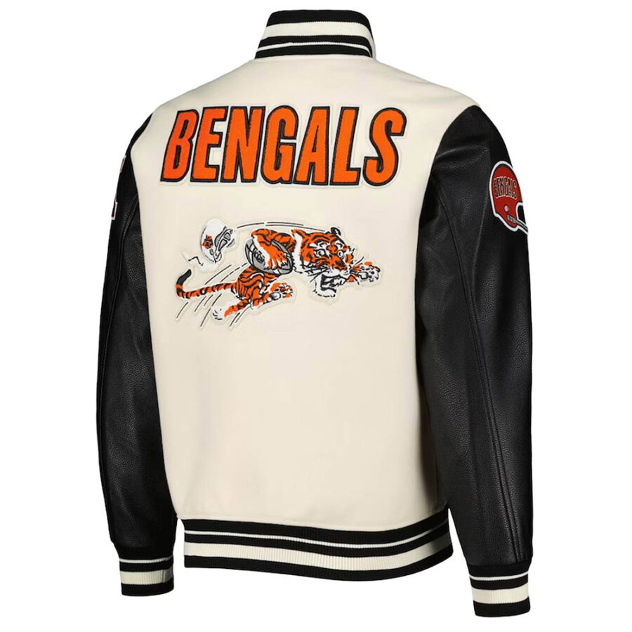 Alternative view of NFL Cincinnati Bengals Pro Standard Varsity Jacket