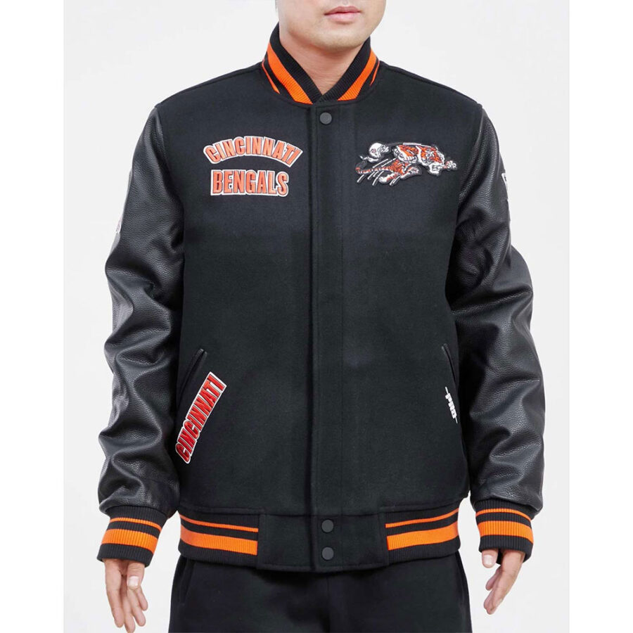 Cincinnati Bengals Retro Classic Varsity Jacket