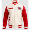 NFL kansas City Chiefs Retro Varsity Jacket - Trendy Leather Jackets