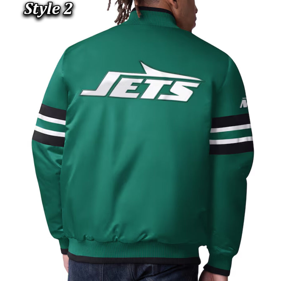 Scout I New York Jets Satin Jacket