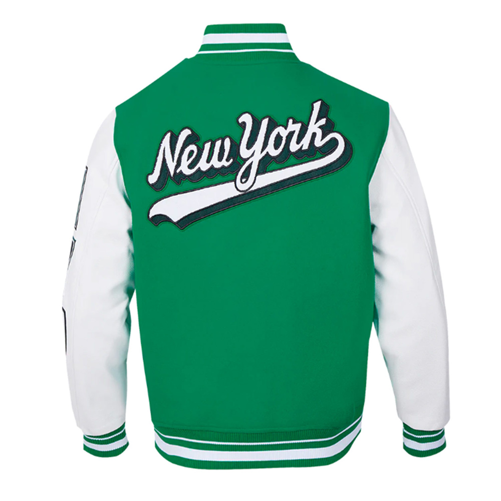 Nfl New York Jets Tail Varsity Jacket 2 Nfl New York Jets Tail Varsity Jacket - Image 2