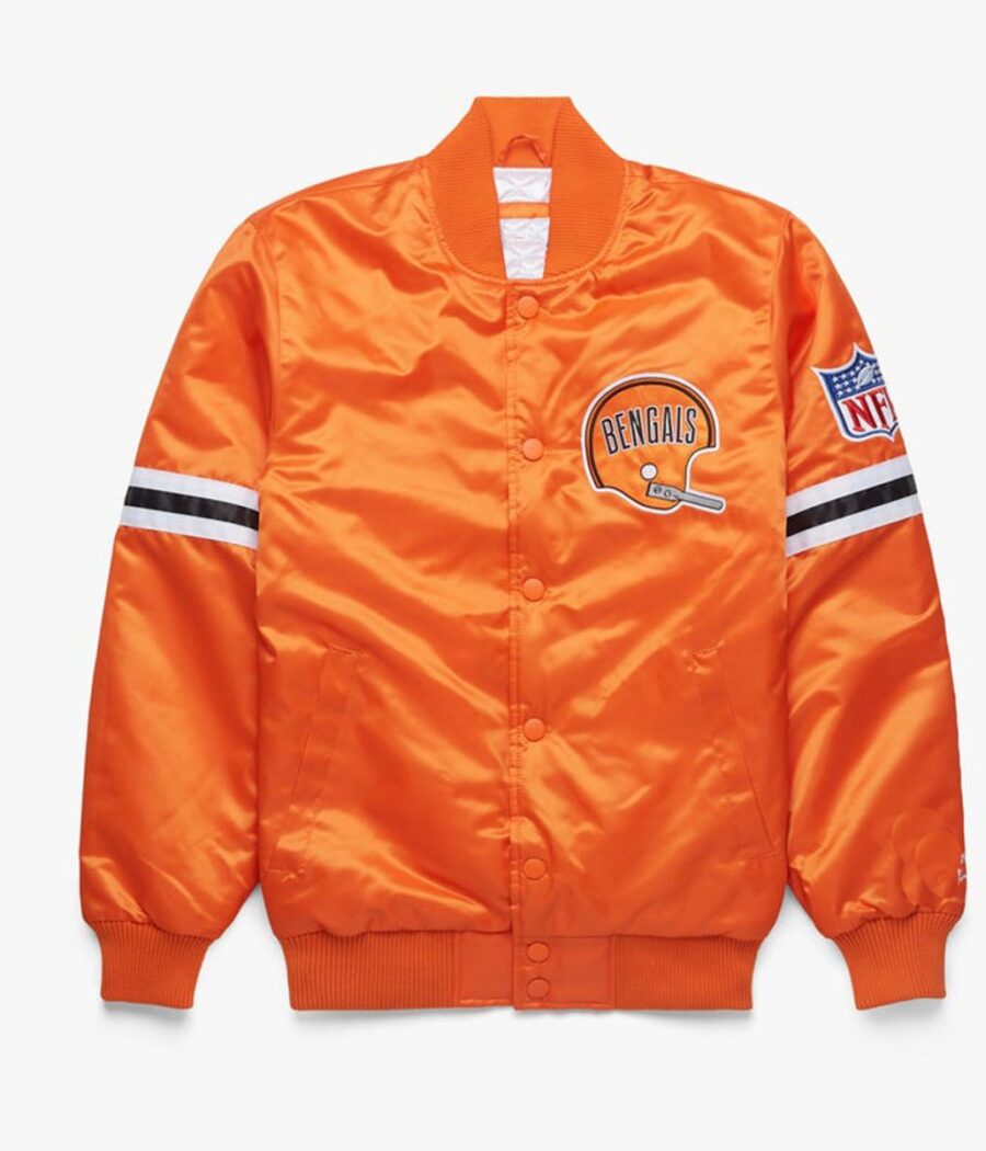 90s Bengals Starter Satin Jacket