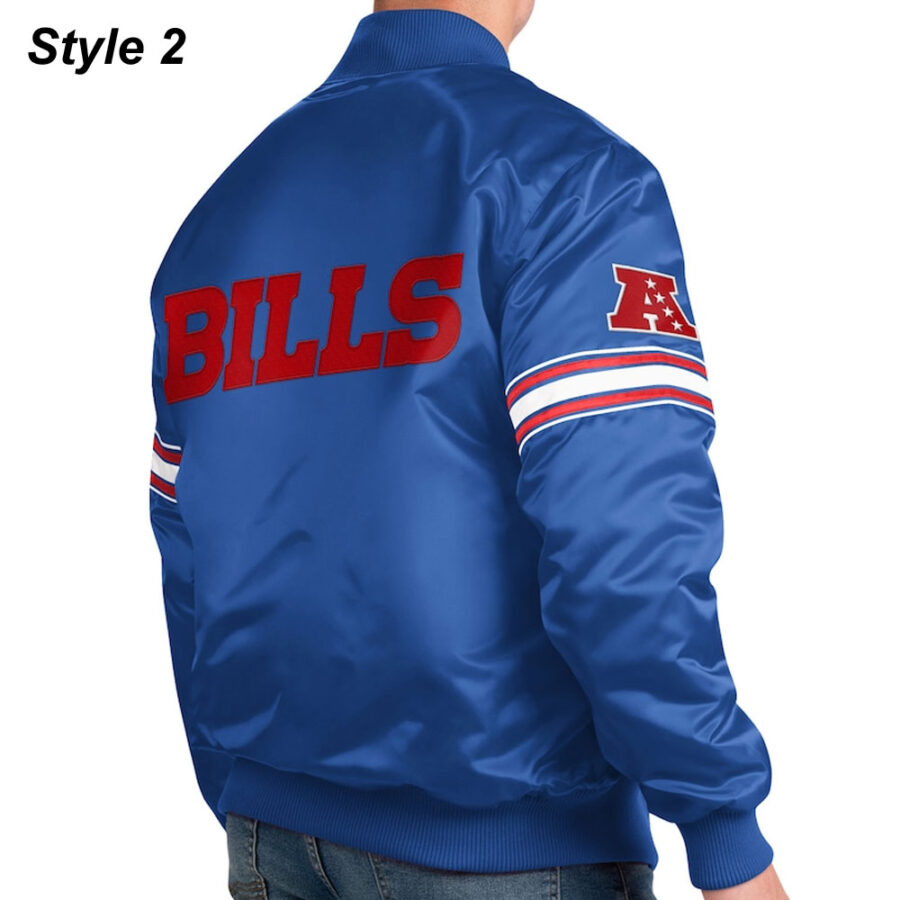 Buffalo Bills Royal Blue Bomber Jacket 9 Buffalo Bills Royal Blue Bomber Jacket - Trendy Leather Jackets