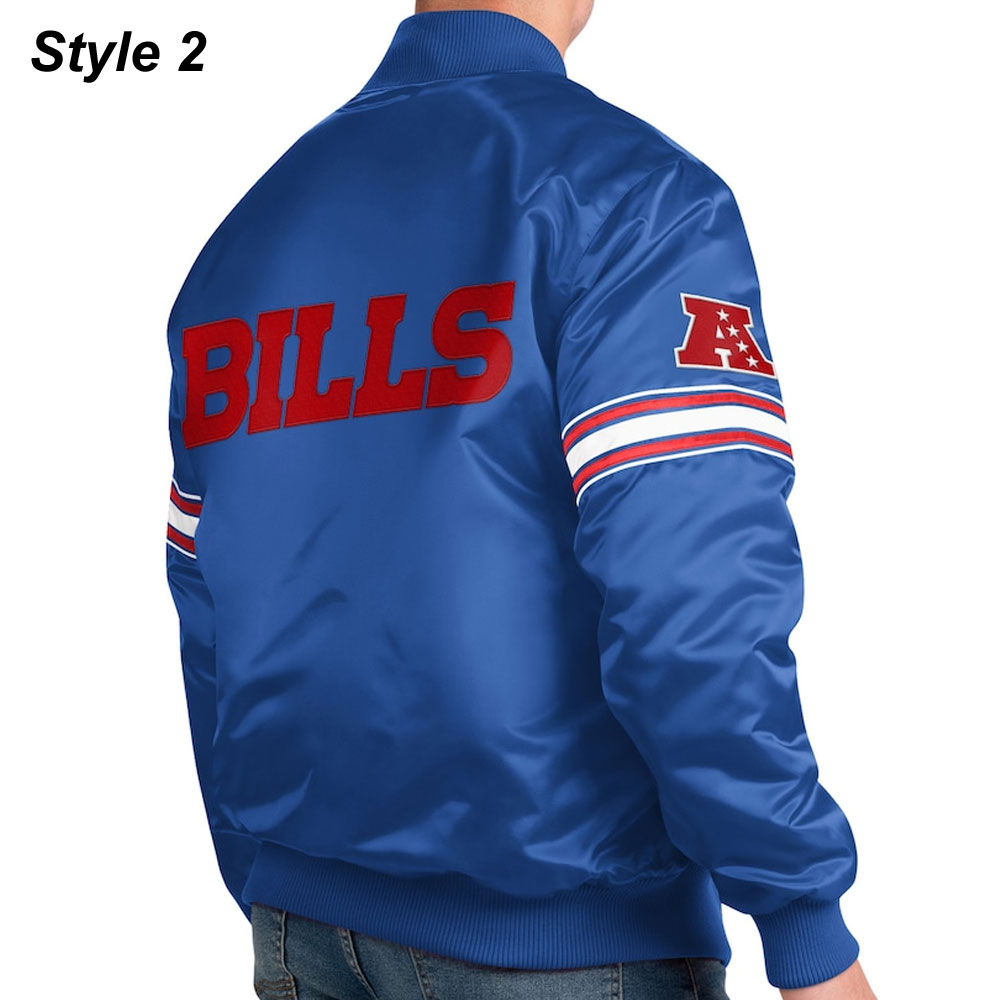 Buffalo Bills Royal Blue Bomber Jacket 4 Buffalo Bills Royal Blue Bomber Jacket - Trendy Leather Jackets