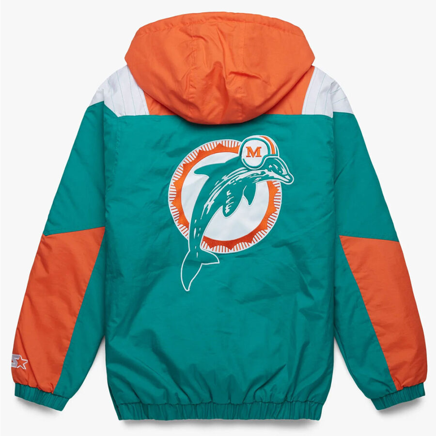 Alternative view of NFL Miami Dolphins Pullover Jacket